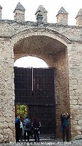 Alc�zar de Jerez. Puerta del Patio de Armas. Intramuros
