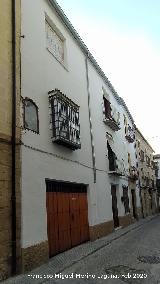 Casa de la Calle Roque Rojas n� 6. Fachada