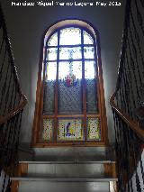 Ayuntamiento de Bail�n. Vidriera