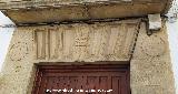Dintel. Calle de las Parras - �beda