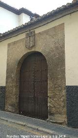 Convento de las Comendadoras de Santiago. Portada