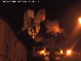 Castillo de Almansa. Nocturno