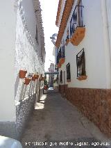 Calle de la Inmacul. Con la Iglesia al fondo