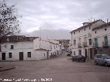 Plaza Enrique Fern�ndez. Con la muralla sur al fondo