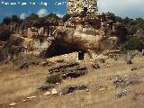 Petroglifos rupestres de la Cueva de los Casares. 