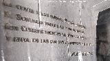 Santuario de la Virgen de la Cabeza. Inscripci�n en la Cripta