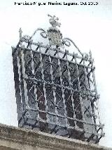 Casa de los Acua. Reja de la portada lateral