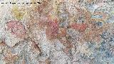 Pinturas rupestres de la Pe�a del Gorri�n IIa. Figuras T