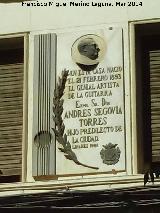 Banco Central. Placa