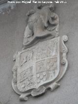 Casa del Alferez Jos� Gallo. Escudo derecho