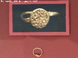 Yacimiento Las Ventas. Anillo de oro, siglo VI. Museo Provincial de Ja�n