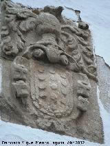 Palacio de la Marquesa de las Escalonias. Escudo trasero