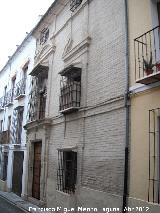 Casa de la Calle Camberos n 21. Fachada