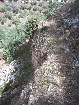 Castillejo. Restos de muralla