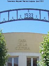Casa de la Cultura. A�o