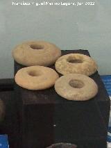 Plaza de Asdr�bal. Pesas para redes de �poca romana siglos II y I a.C.
