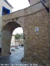 Puerta de Xtiva. Intramuros