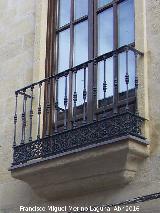 Casa del General Lastres. Balcn