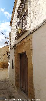 Casa hebrea del Callej�n de Santa Mar�a n� 2. 