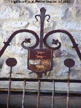 Casa del Ladr�n de Guevara. Escudo de reja