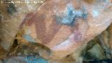 Pinturas rupestres del Cimbarrillo de Mar�a Antonia II. W