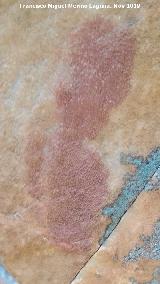 Pinturas rupestres del Cimbarrillo de Mar�a Antonia II. Barra superior