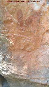 Pinturas rupestres del Cimbarrillo de Mar�a Antonia II. V baja y resto