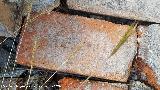 Sevilla. Ladrillo de la Estaci�n del Cable - Ba�os de la Encina