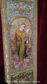 Catedral de Jan. Museo. Casulla de San Blas. Detalle