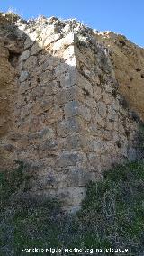 Muralla de Ja�n. Torre�n Sur II. Podium de acceso al adarve