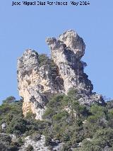 Puerto del Raso. Formaci�n rocosa