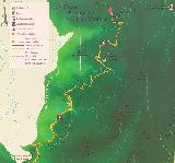 Refugio Casa Forestal Collado Zamora. Mapa