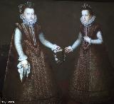 Infantas Isabel Clara Eugenia y Catalina Micaela. Obra de Alonso Sánchez Coello. Exposición temporal en la Catedral de Jaén Felipe II. Infantas Isabel Clara Eugenia y Catalina Micaela. Obra de Alonso Sánchez Coello. Exposición temporal en la Catedral de Jaén