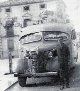 Autobús Alcaudete Jaén foto antigua Historia de Alcaudete. Autobús Alcaudete Jaén foto antigua