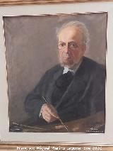 Retrato de mi profesor. 1950. Museo Provincial de Jaén Francisco Baños Martos. Retrato de mi profesor. 1950. Museo Provincial de Jaén